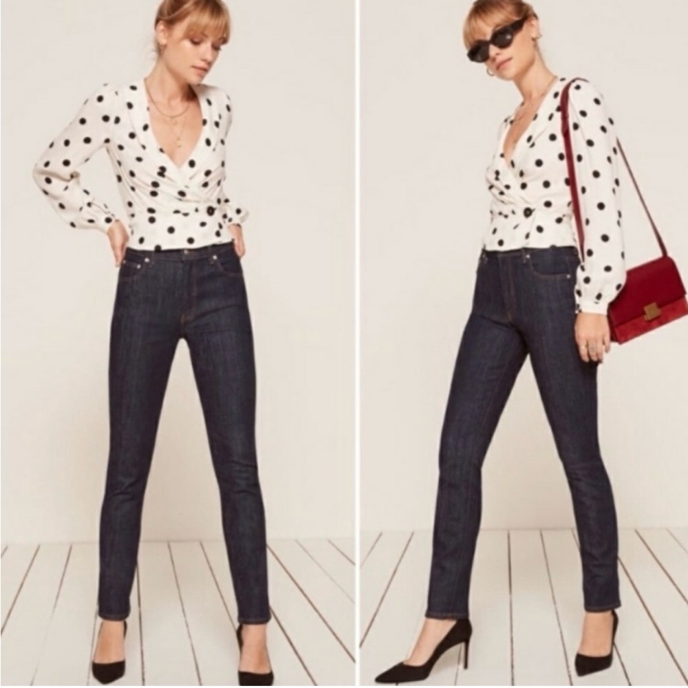 Reformation Hepburn Jeans in Hayes